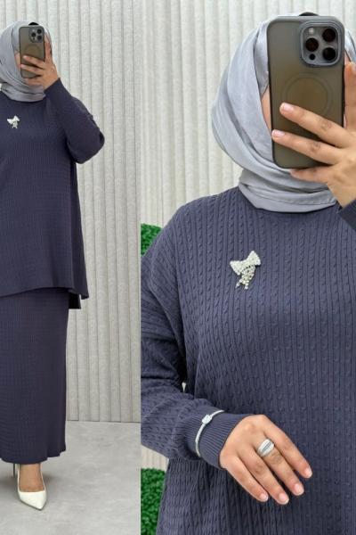 Songül Saç Örgülü Takım