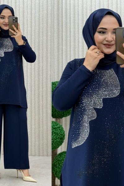 Sema  pantolonlu takım