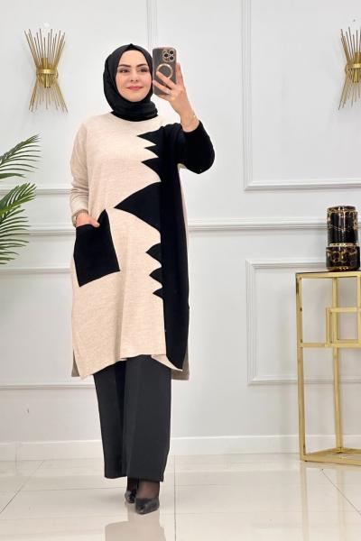 AHSEN TUNİK-BEJ