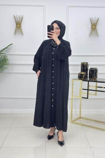 GÜLNAZ ELBİSE-SİYAH
