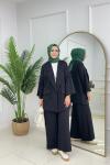 TALİA CEKET TAKIM-SİYAH