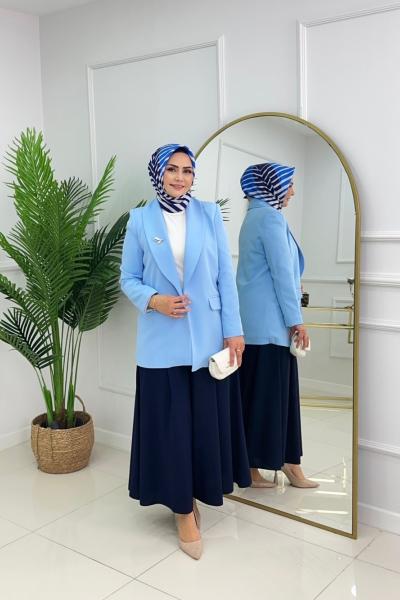 RÜYA CEKET-BEBE MAVİSİ