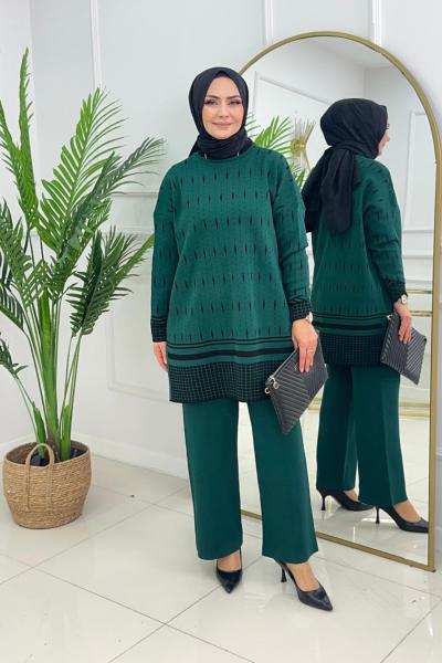 BİNNUR TRİKO TAKIM - ZÜMRÜT