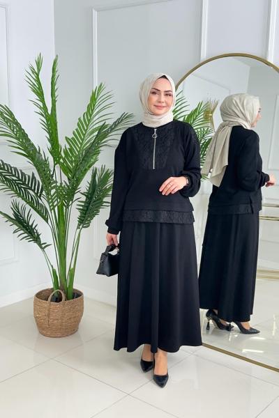 NAZAN ETEKLİ TAKIM - SİYAH